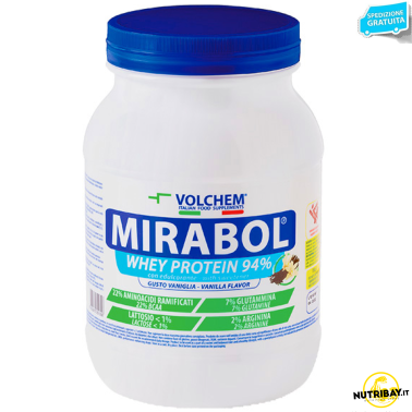 VOLCHEM Mirabol Whey Protein Isolate 94% - 750 gr. PROTEINE