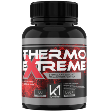 K1 Nutrition Thermo Extreme 180 cpr Termogenico BRUCIA GRASSI TERMOGENICI