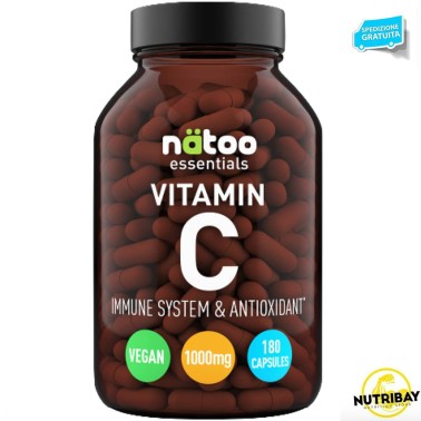 NATOO ESSENTIALS VITAMIN C 1000 - 180 caps VITAMINE