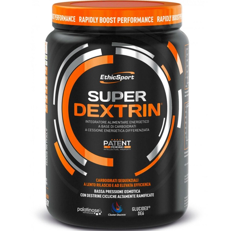 ETHIC SPORT Super Dextrin 700 gr Destrine cicliche altamente ramificate CARBOIDRATI - ENERGETICI