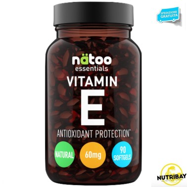 NATOO ESSENTIALS VITAMIN E - 90 softgels VITAMINE