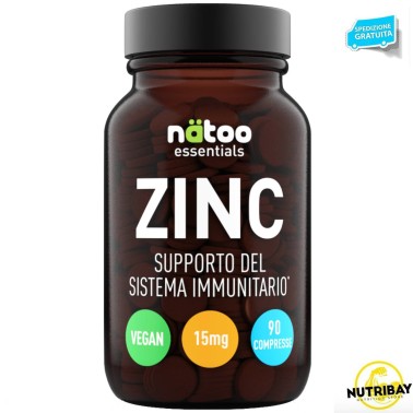 NATOO ESSENTIALS ZINC - 90 cpr TONICI