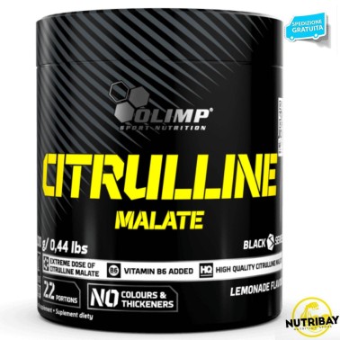 OLIMP CITRULLINE MALATE - 200 gr PRE ALLENAMENTO