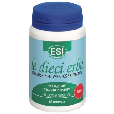 ESI LE DIECI ERBE FLOR 60 naturcaps BENESSERE-SALUTE