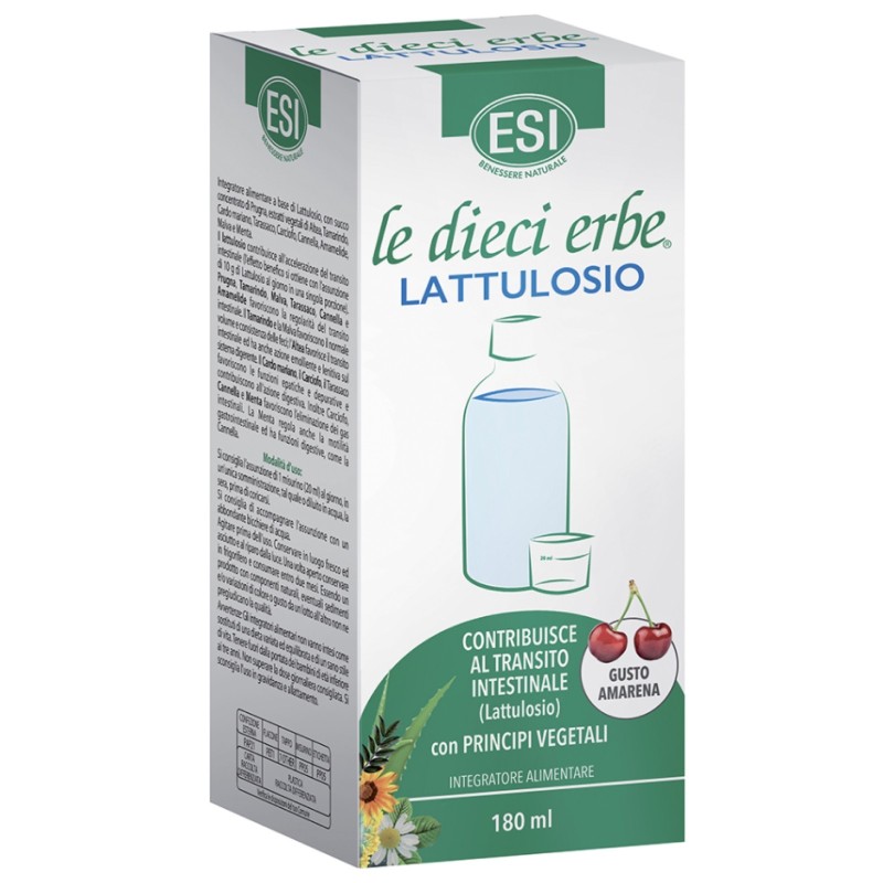 ESI LE DIECI ERBE LATTULOSIO 180 ml BENESSERE-SALUTE