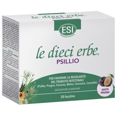 ESI LE DIECI ERBE PSILLIO 20 bustine BENESSERE-SALUTE