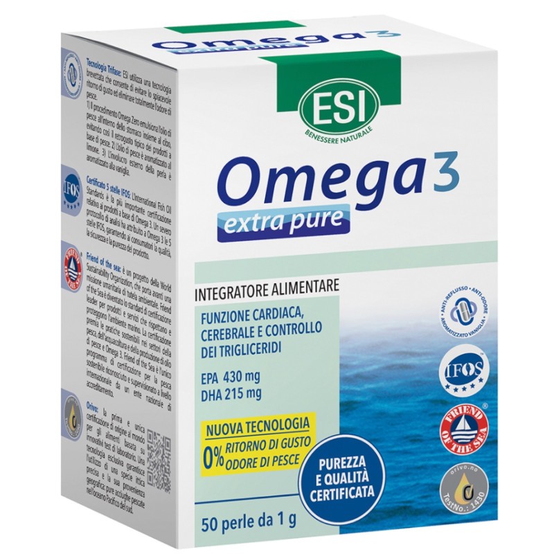 ESI OMEGA 3 EXTRA PURE 50 perle OMEGA 3