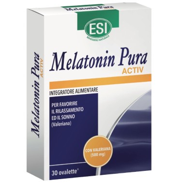 ESI MELATONINA PURA ACTIV 30 ovalette BENESSERE-SALUTE