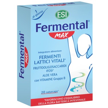 ESI FERMENTAL MAX 20 naturcaps BENESSERE-SALUTE