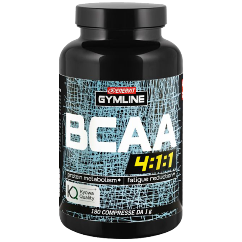 ENERVIT Gymline Muscle BCAA 4:1:1 180 cpr AMINOACIDI KYOWA