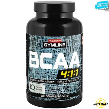 ENERVIT Gymline Muscle BCAA 4:1:1 180 cpr AMINOACIDI KYOWA