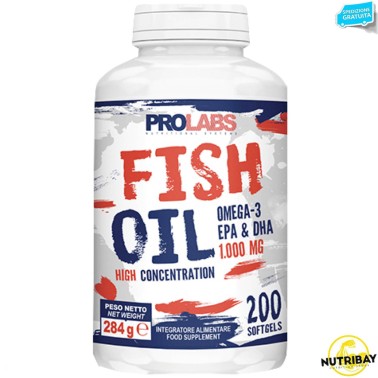 PROLABS FISH OIL OMEGA 3 - 200 softgels OMEGA 3