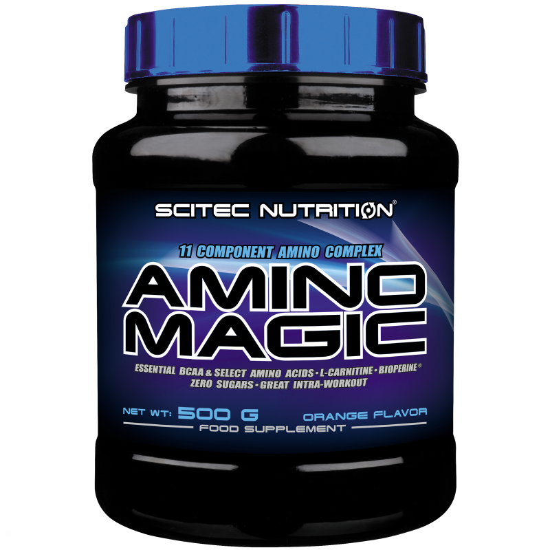 SCITEC Amino Magic 500 g aminoacidi ramificati essenziali bcaa + Arginina AMINOACIDI COMPLETI / ESSENZIALI