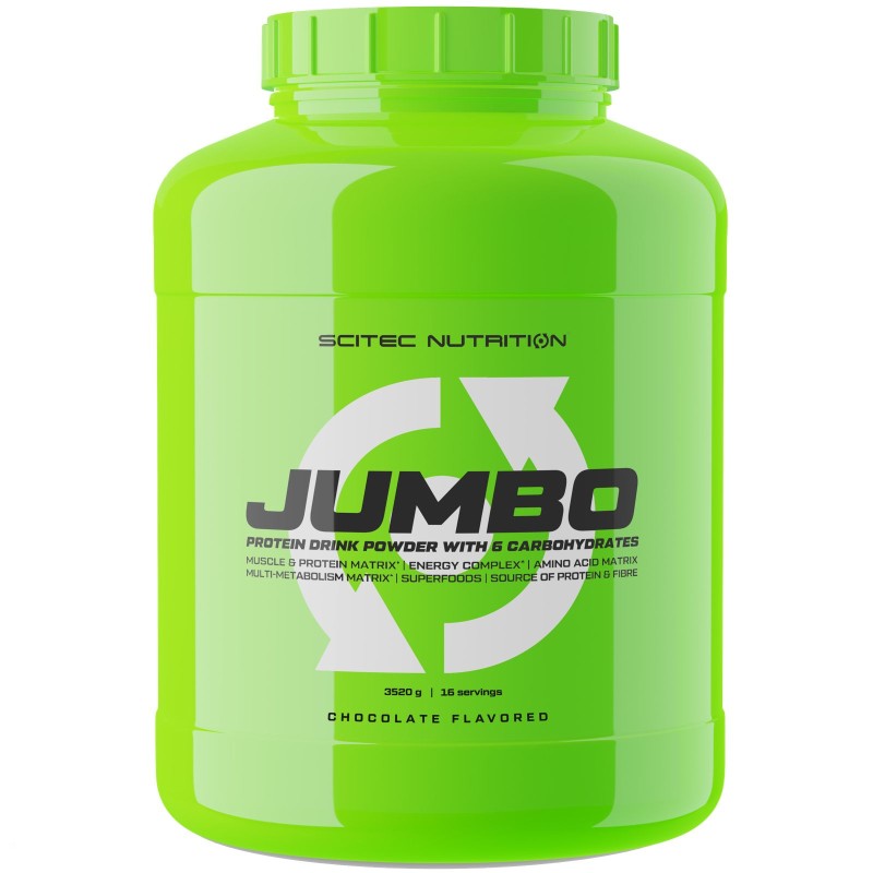 SCITEC NUTRITION JUMBO 3520 gr GAINERS AUMENTO MASSA