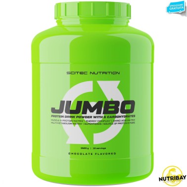 SCITEC NUTRITION JUMBO 3520 gr GAINERS AUMENTO MASSA