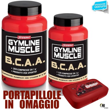 Enervit Gymline Muscle Bcaa 300 + 120 Aminocidi Ramificati + Vitamine B AMINOACIDI BCAA