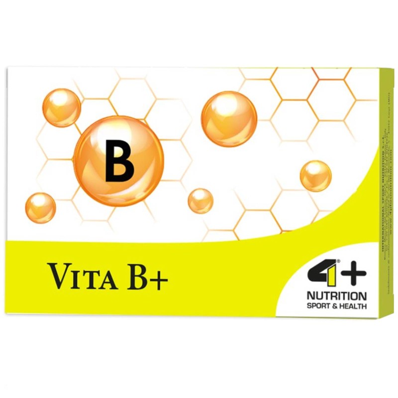 4+ NUTRITION VITA B+ - 20 cpr VITAMINE