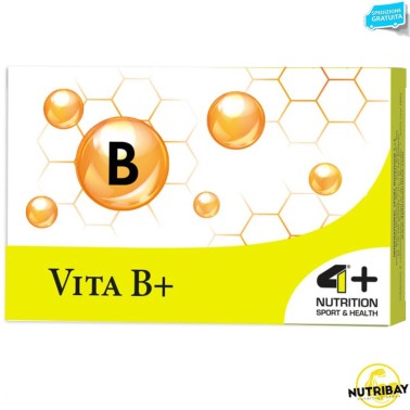 4+ NUTRITION VITA B+ - 20 cpr VITAMINE