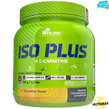 OLIMP ISO PLUS + CARNITINE - 700 gr SALI MINERALI