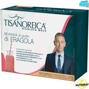 TISANOREICA BEVANDA FRAGOLA 4 BUSTE PAT DA 28 gr AVENE - ALIMENTI PROTEICI