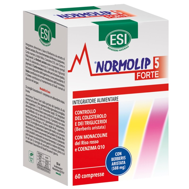 ESI NORMOLIP 5 FORTE 60 cpr BENESSERE-SALUTE