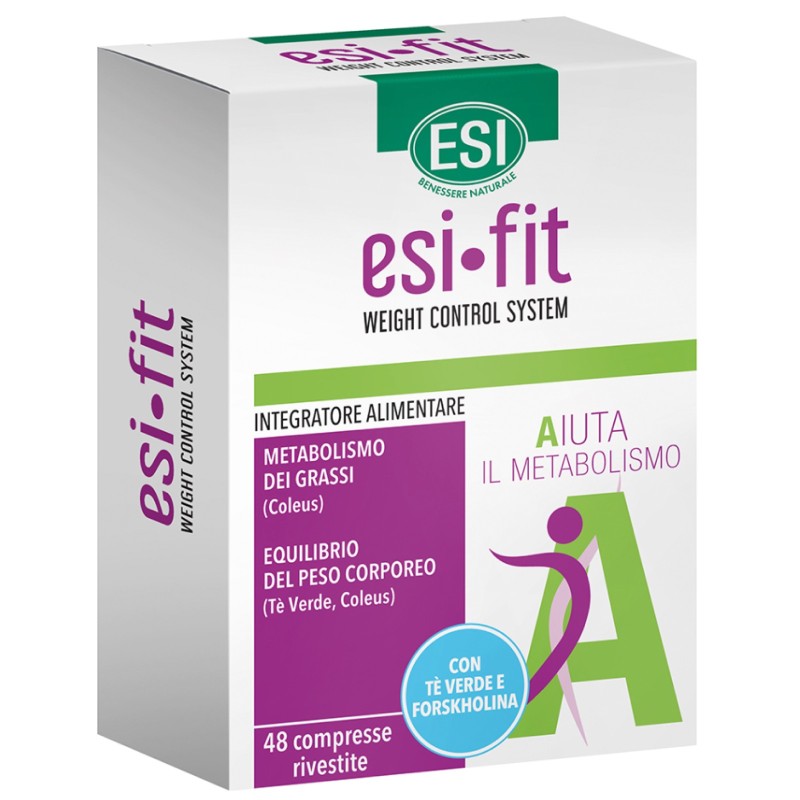 ESI FIT AIUTA CON THE VERDE 48 cpr BRUCIA GRASSI TERMOGENICI