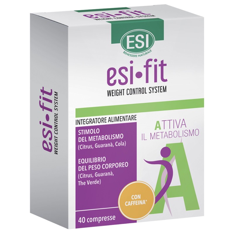 ESI FIT ATTIVA CON CAFFEINA 40 cpr BRUCIA GRASSI TERMOGENICI