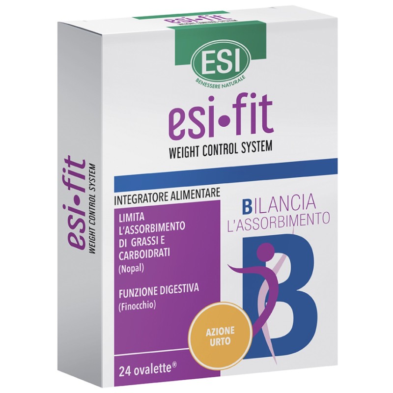 ESI FIT Bilancia Azione URTO 24 ovalette BRUCIA GRASSI TERMOGENICI