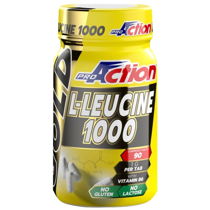 PROACTION GOLD L-LEUCINE 1000 - 90 CPR AMINOACIDI BCAA