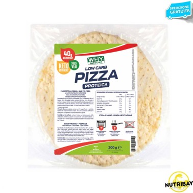 WHY NATURE PIZZA PROTEICA LOW CARB - 200 gr AVENE - ALIMENTI PROTEICI