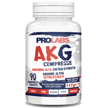 Prolabs AKG 90 Compresse Arginina Alfa Chetoglutarato Ossido Nitrico ARGININA