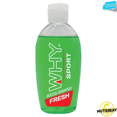 WHY SPORT DOCCIA SHAMPOO FRESH - 100 ml CURA DEL CORPO