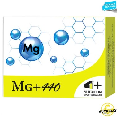 4+ NUTRITION MG+ 440 - 30 buste da 5 g TONICI