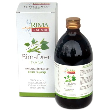 RI.MA. BENESSERE RIMADREN TISANA - flacone da 500 ml DRENANTI DIURETICI