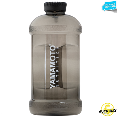 YAMAMOTO WATER JUG DA 2,2 LITRI BOTTIGLIA PER PALESTRA CON MANICO ACCESSORI