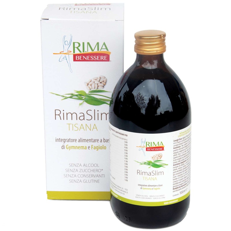 RI.MA. BENESSERE RIMASLIM TISANA - 1 flacone da 500 ml DRENANTI DIURETICI