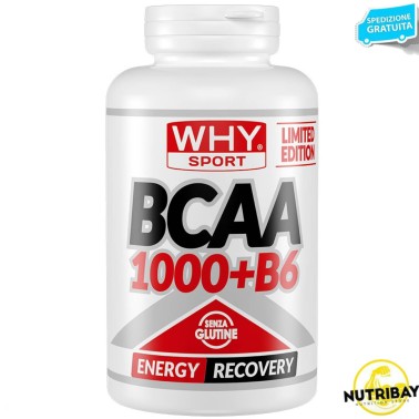 WHY SPORT BCAA 1000 + B6 - 200 cpr LIMITED EDITION AMINOACIDI BCAA