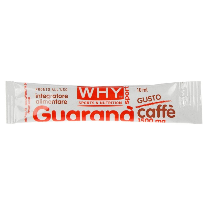 Why Sport Guaranà 1500mg 1 stick da 60 ml gusto Caffe' PRE ALLENAMENTO