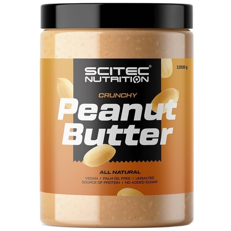 SCITEC NUTRITION PEANUT BUTTER CRUNCHY - 1000 gr AVENE - ALIMENTI PROTEICI