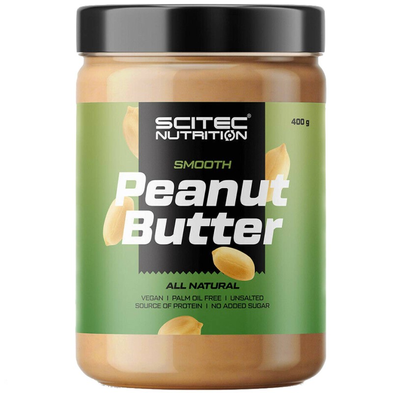 SCITEC NUTRITION PEANUT BUTTER SMOOTH - 400 gr AVENE - ALIMENTI PROTEICI