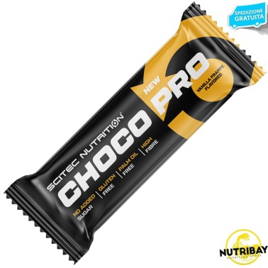 SCITEC NUTRITION CHOCO PRO - 1 barretta da 50 gr BARRETTE ENERGETICHE