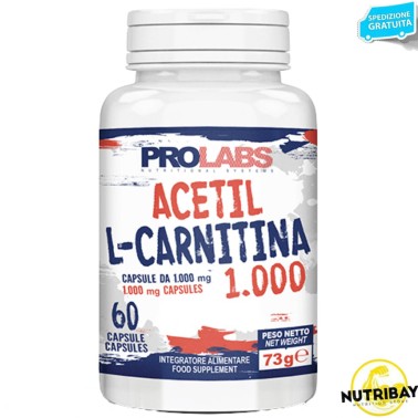 PROLABS ACETIL-L-CARNITINA 1000 - 60 caps CARNITINA