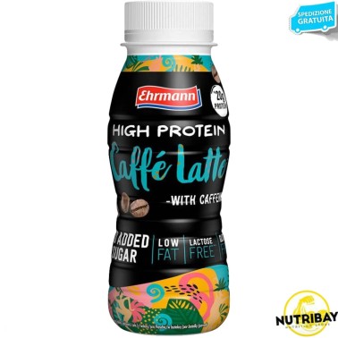 EHRMANN HIGH PROTEIN DRINK - CAFFELATTE 250 ml AVENE - ALIMENTI PROTEICI