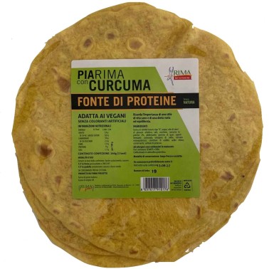 RI.MA. BENESSERE PIADINA CURCUMA - 260 gr AVENE - ALIMENTI PROTEICI