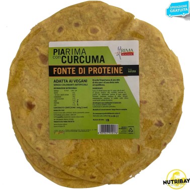 RI.MA. BENESSERE PIADINA CURCUMA - 260 gr AVENE - ALIMENTI PROTEICI