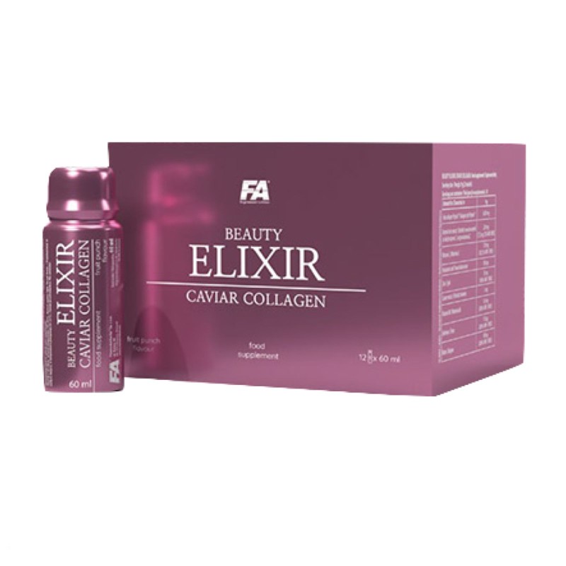 FA FITNESS AUTHORITY BEAUTY - ELIXIR CAVIAR COLLAGEN - 12 fiale da 60 ml BENESSERE-SALUTE