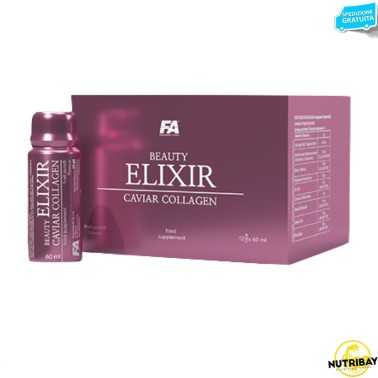 FA FITNESS AUTHORITY BEAUTY - ELIXIR CAVIAR COLLAGEN - 12 fiale da 60 ml BENESSERE-SALUTE