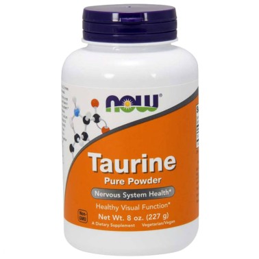 NOW FOODS TAURINE POWDER - 227 gr TAURINA