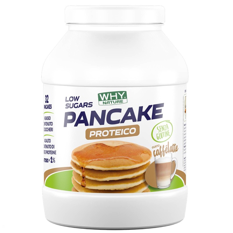 WHY NATURE PANCAKE PROTEICO LOW SUGAR - 800 gr AVENE - ALIMENTI PROTEICI