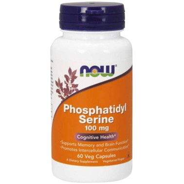 NOW FOODS PHOSPHATIDYL SERINE - 60 caps BENESSERE-SALUTE